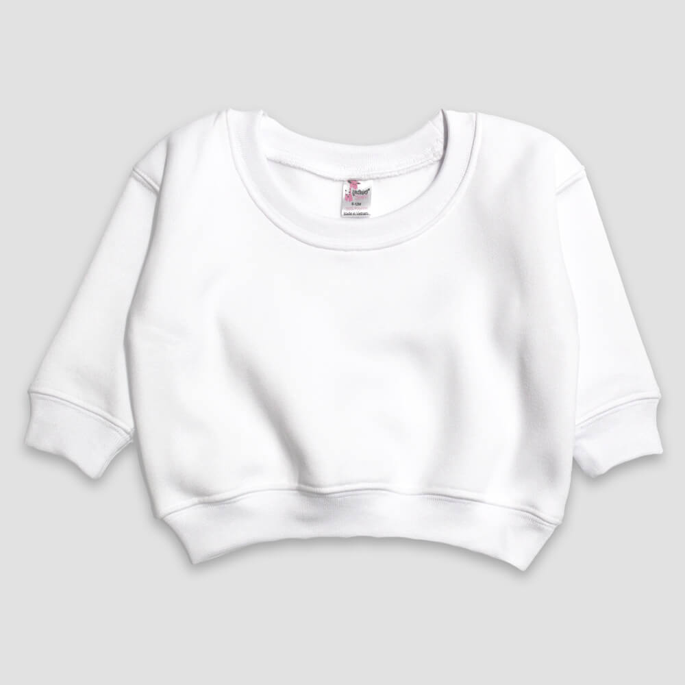 Baby Sublimation Sweatshirt- 100% Poly – Crazy Eights Sublimation Blanks  and More